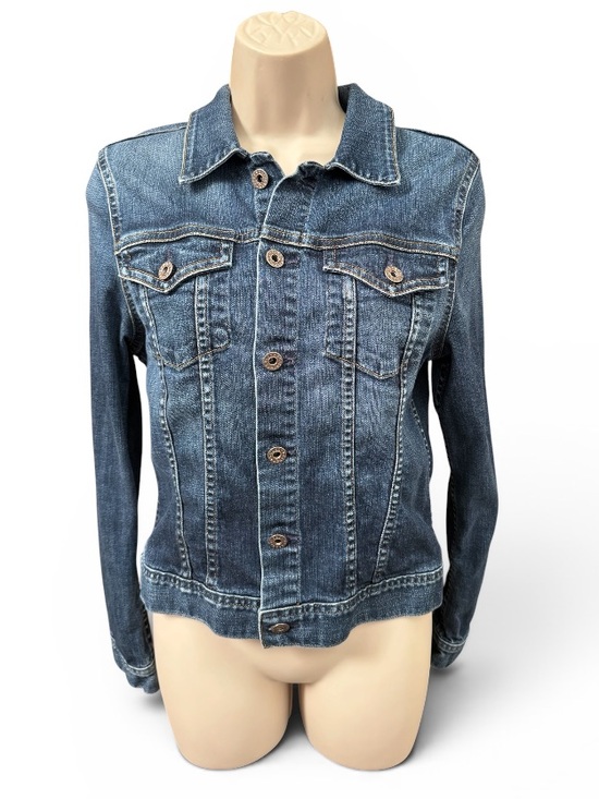 Ag Adriano Goldschmied Jackets & Blazers - AG Adriano Goldschmied Denim Jacket Large USA Made Classic Trucker Jean Jacket